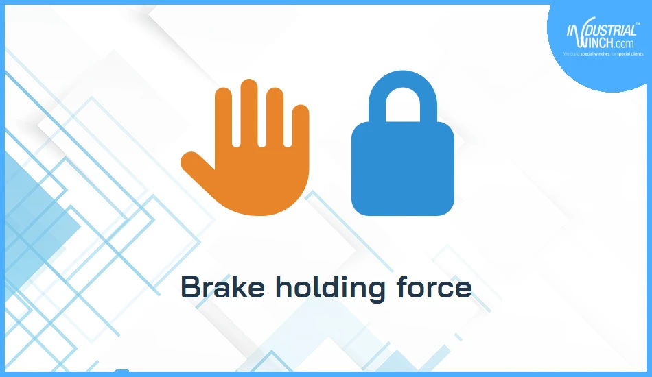 Winch brake holding force: what the second number means